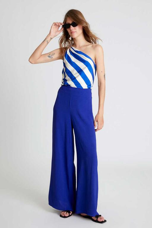 PANTALONE BLU ELEGANTE