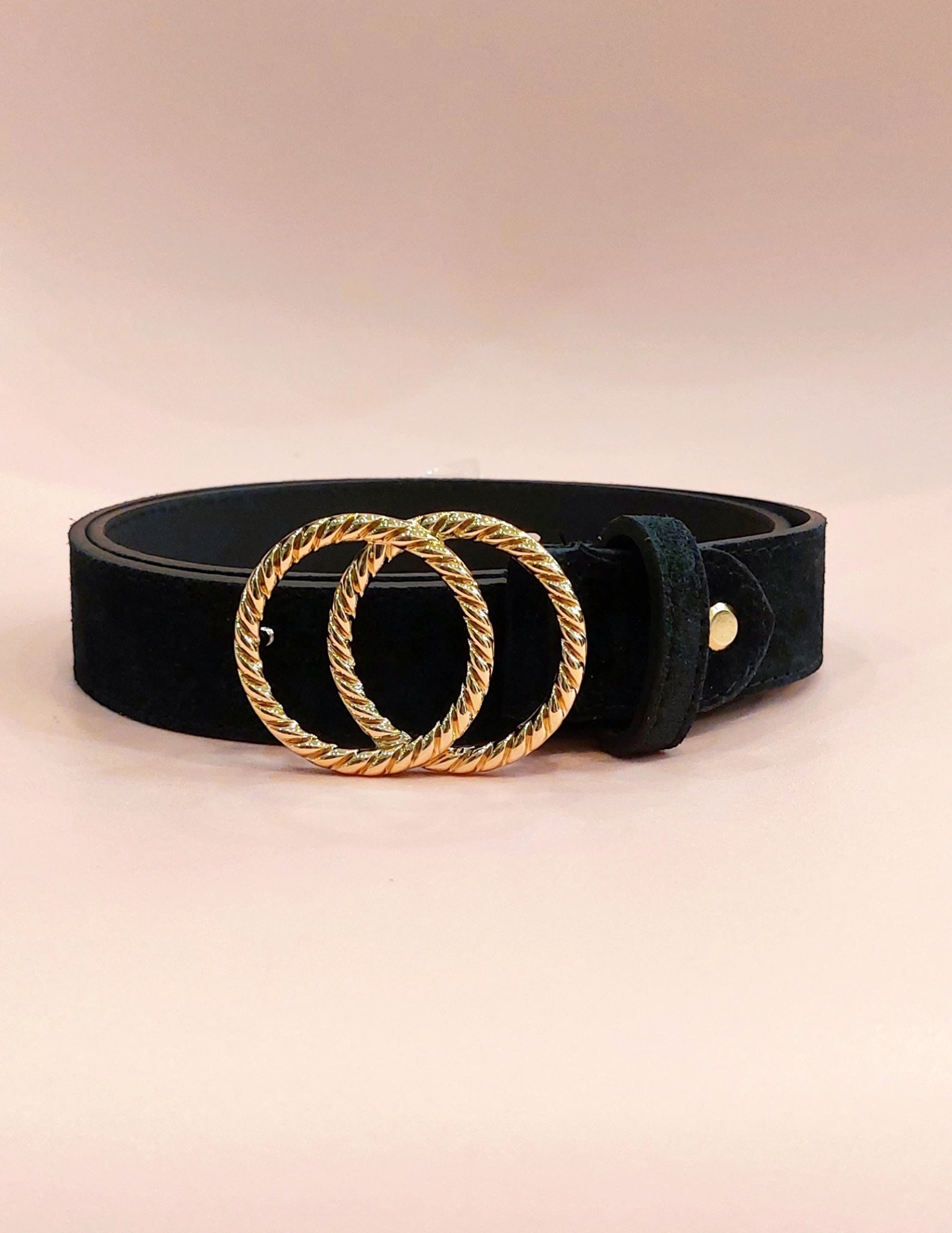 CINTURA CERCHI NERI