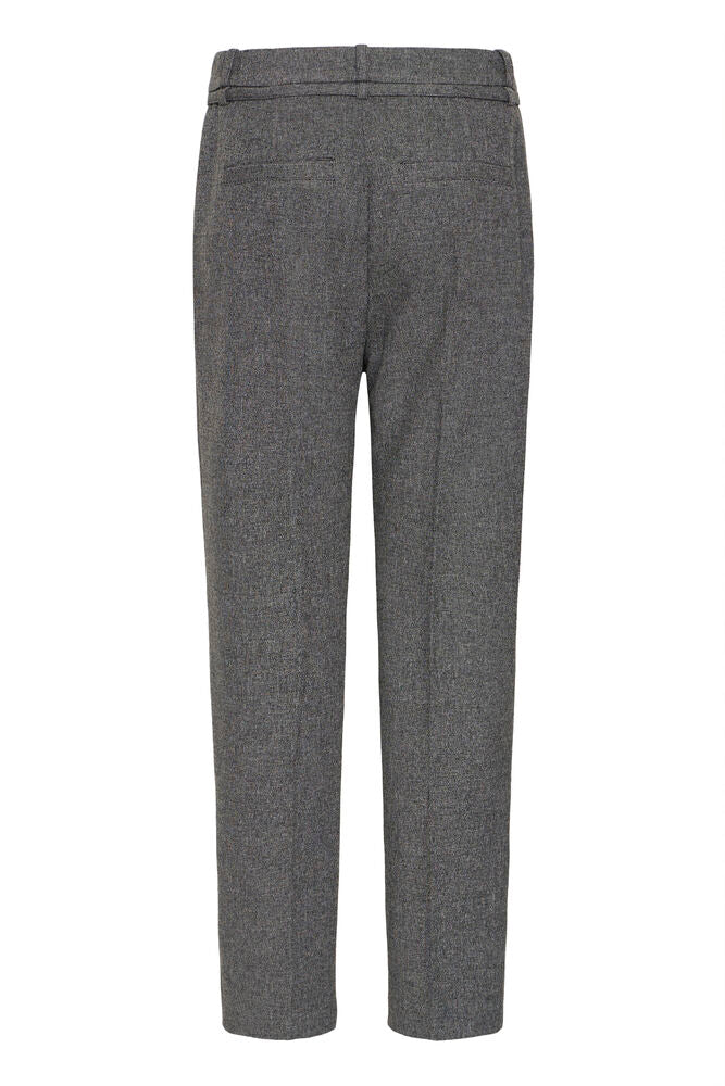 PANTALON GRIGI A VITA ALTA