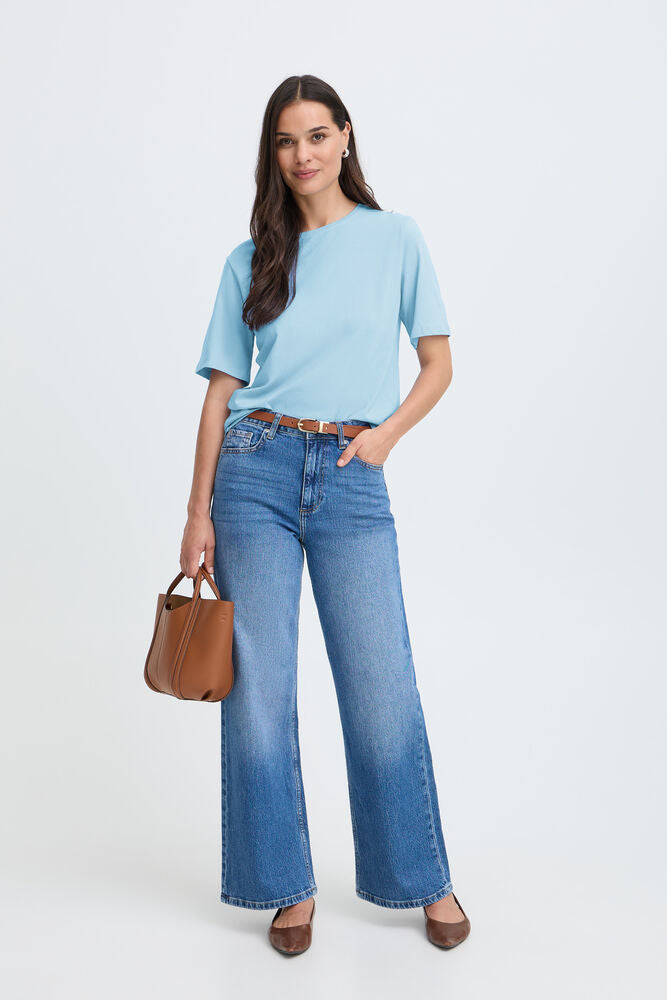 T-shirt b.young Pamila in cotone e modal