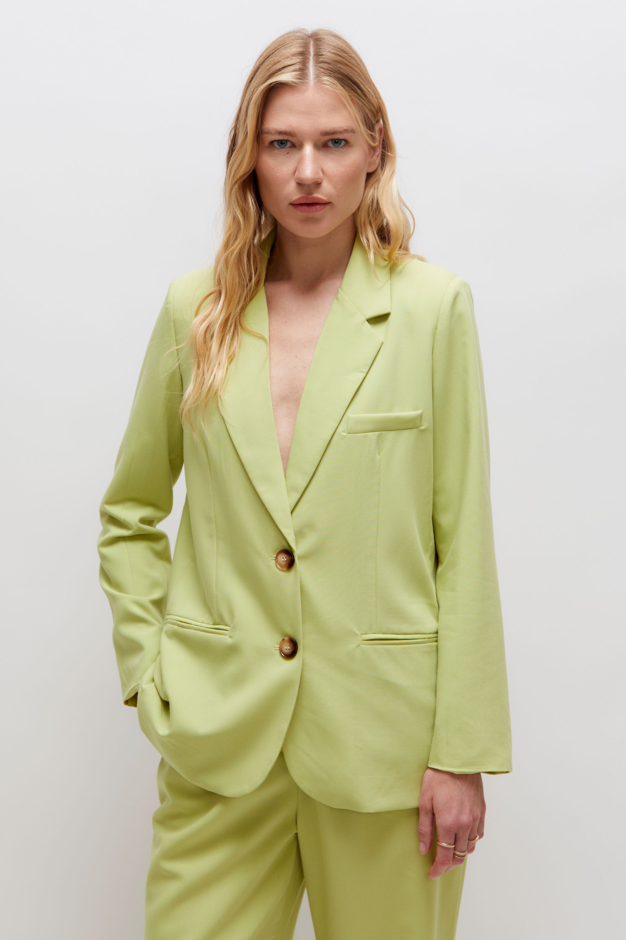 BLAZER VERDE CHIARO