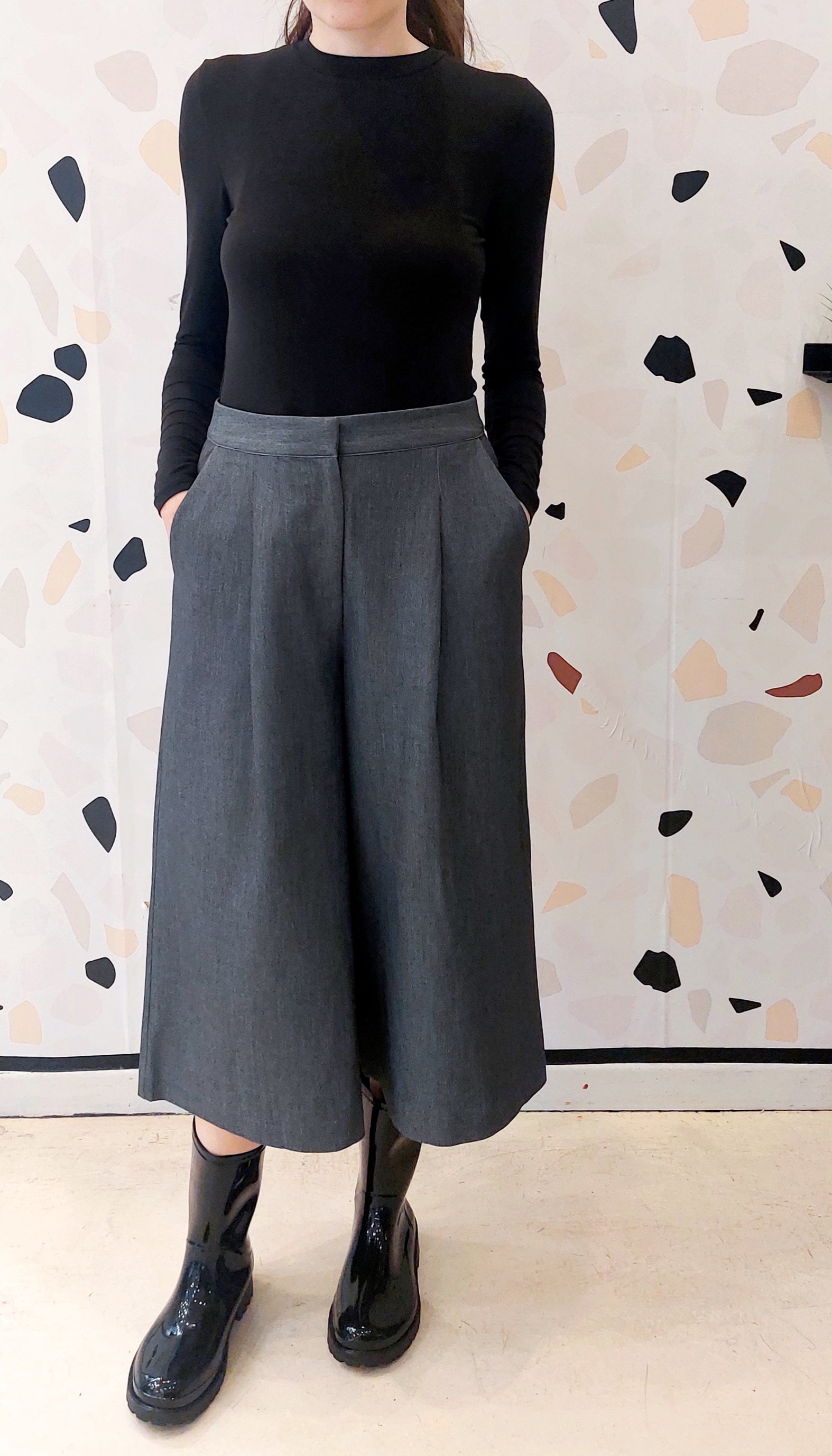 PANTALONE AMPIO GRIGIO