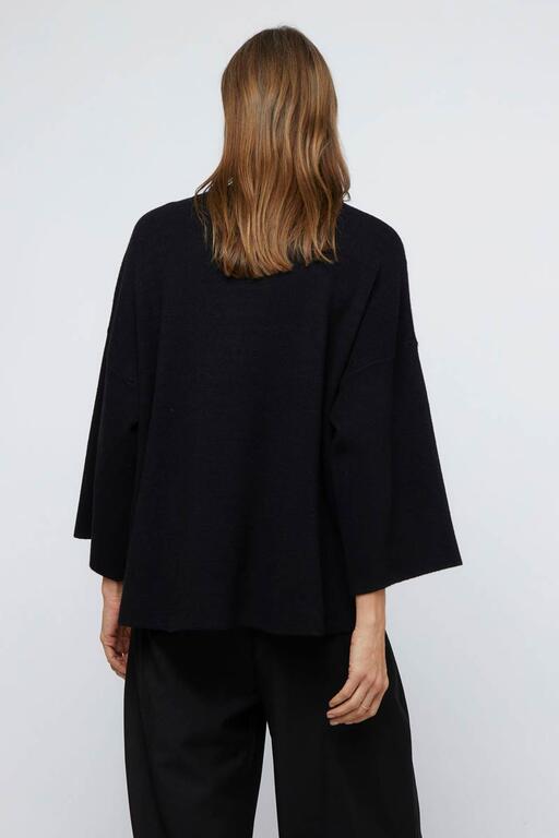 MAGLIONE BASIC NERO