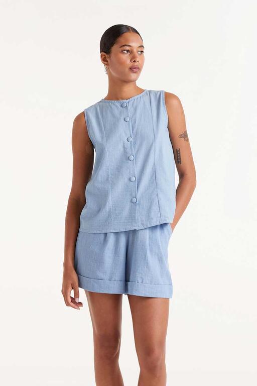 CAMICETTA AZZURRA