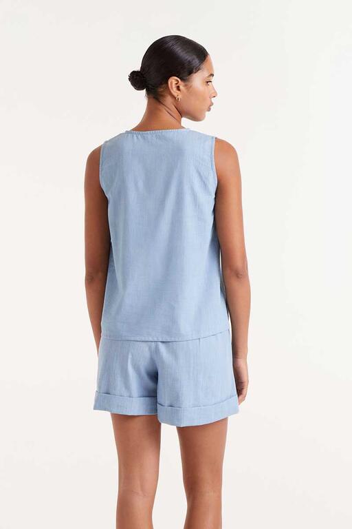 CAMICETTA AZZURRA