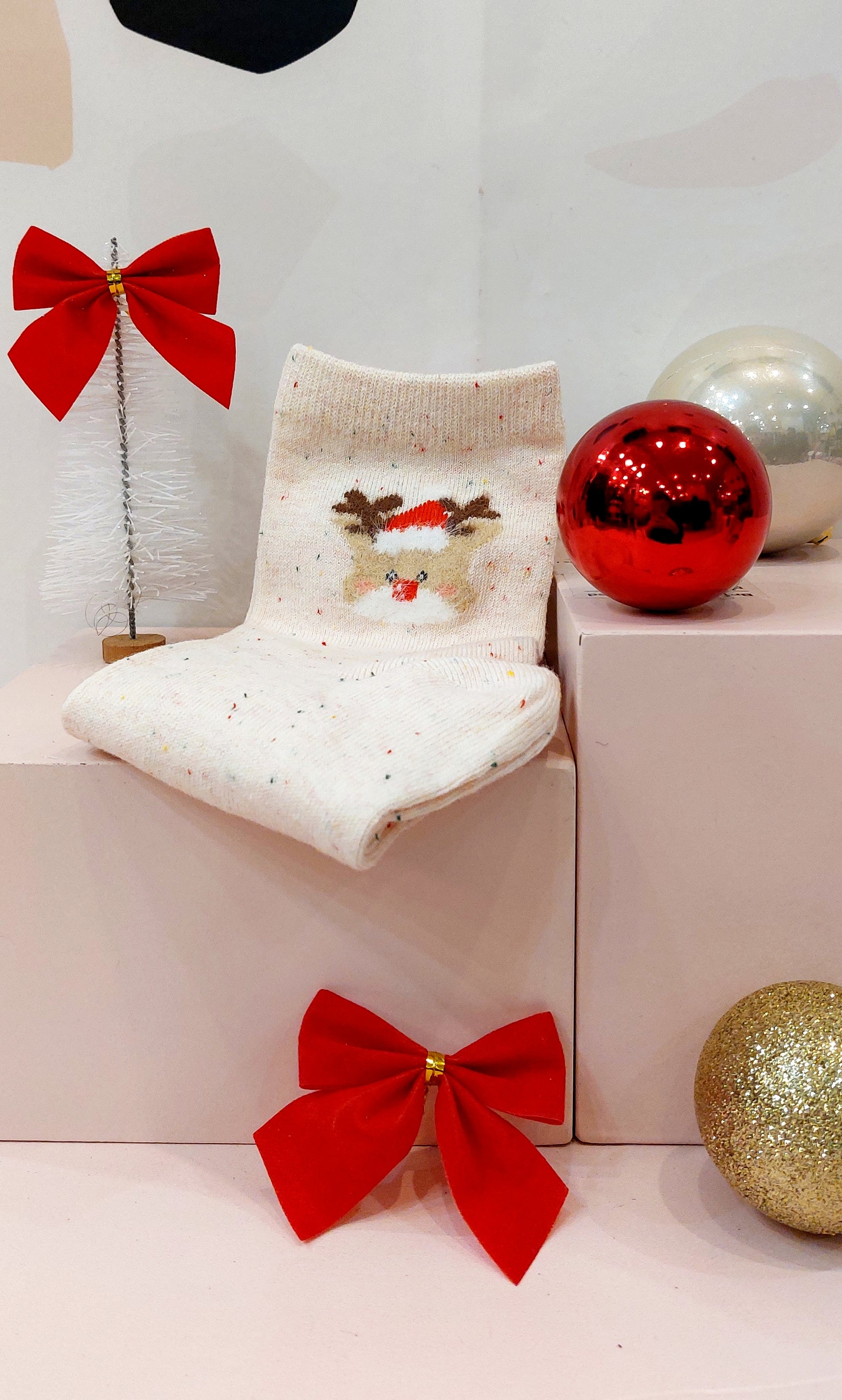 CALZINI RENNA DI NATALE