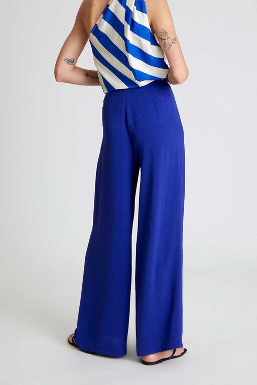 PANTALONE BLU ELEGANTE