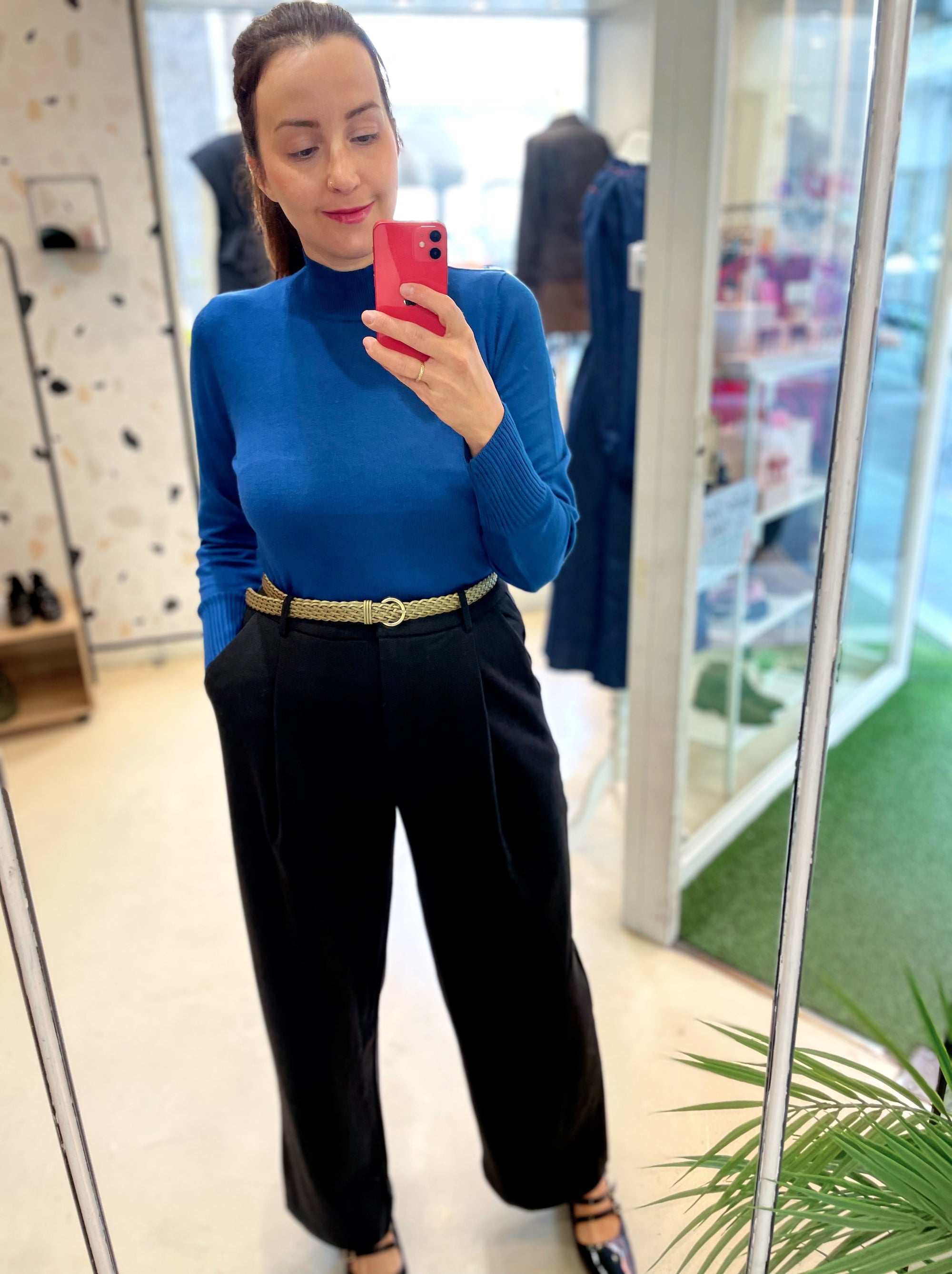 PANTALONE NERO ELEGANTE