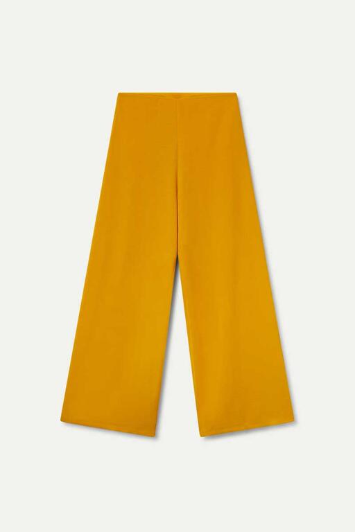 PANTALONE GIALLO ELEGANTE