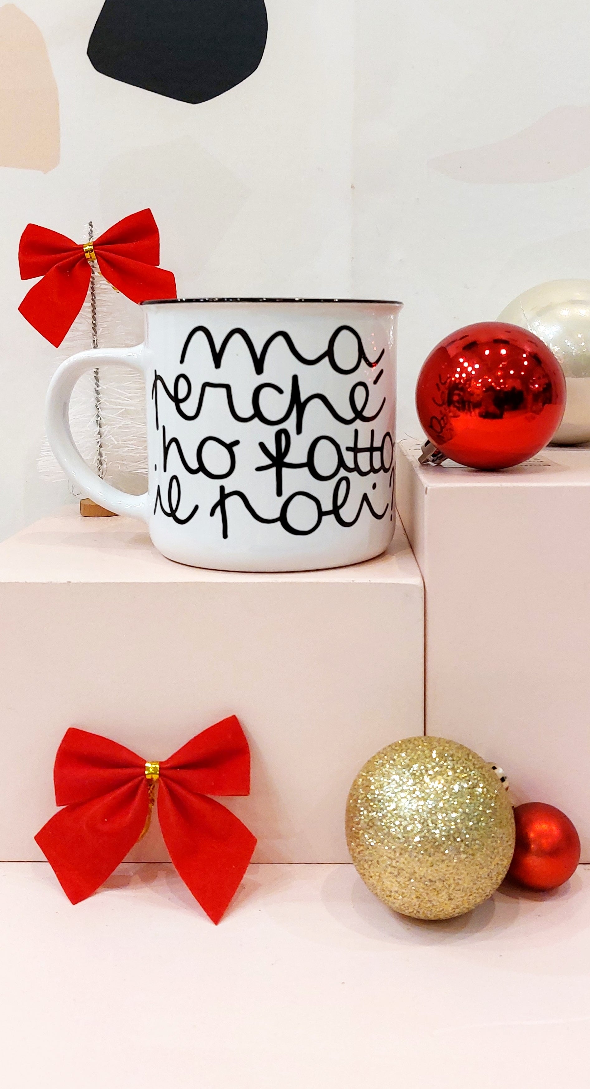 MUG MA PERCHÉ HO FATTO IL POLI?