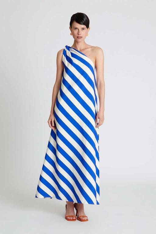 ABITO BLU STRIPES