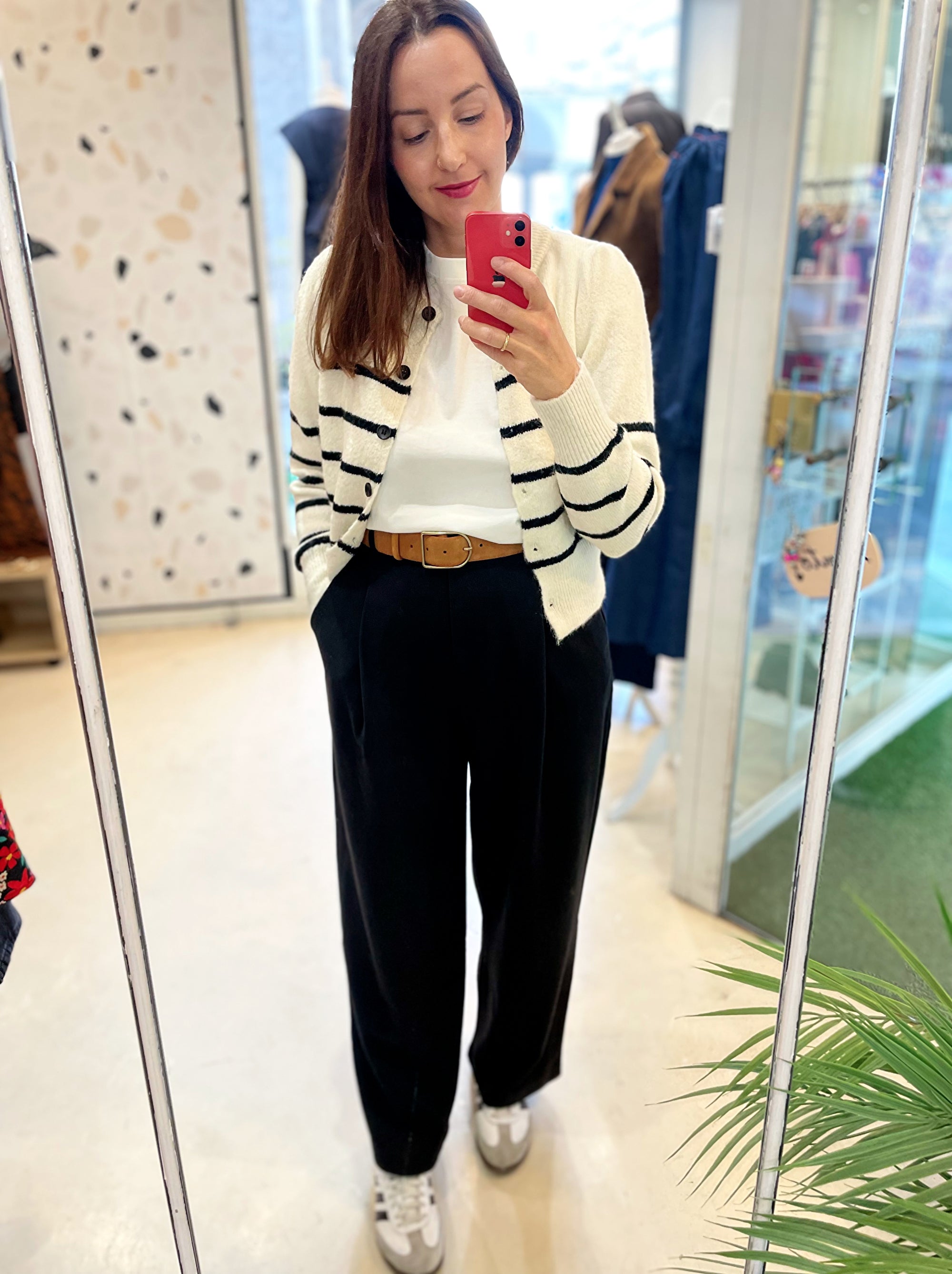 PANTALONE NERO ELEGANTE