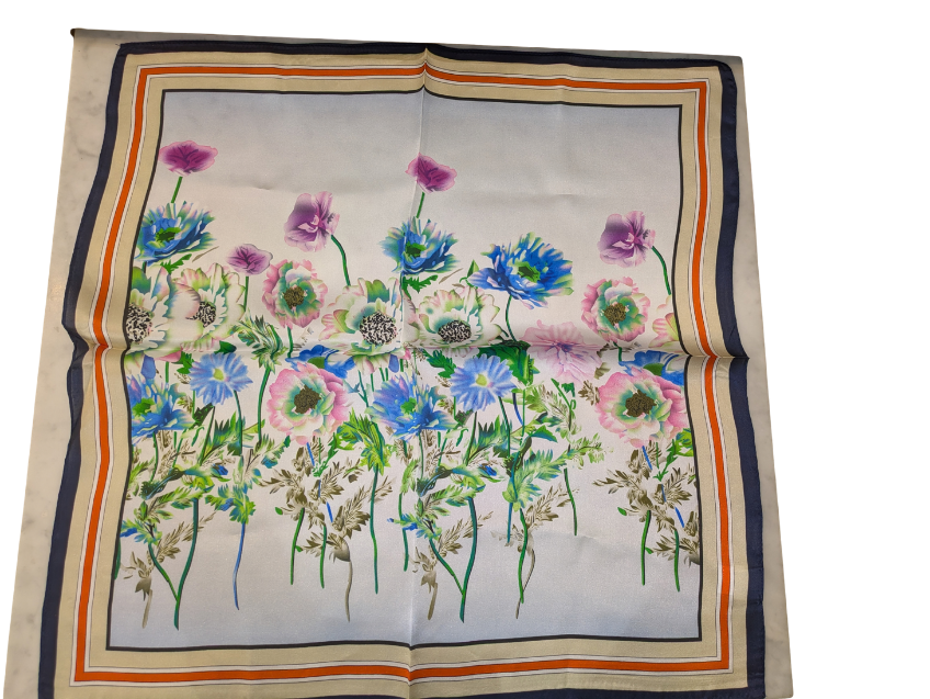 FOULARD 50X50 IN 100% SETA