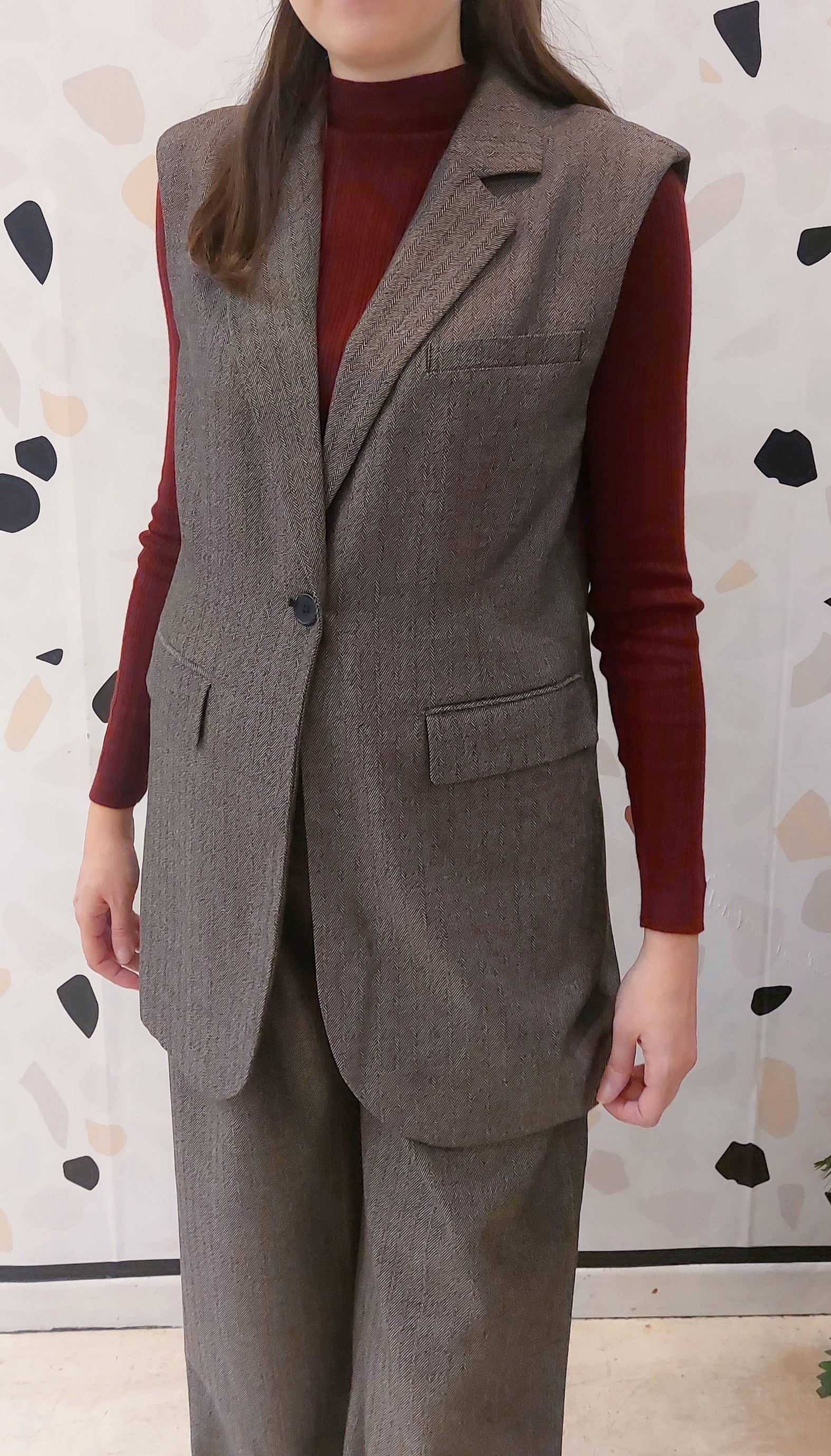 BLAZER GILET SPIGATO