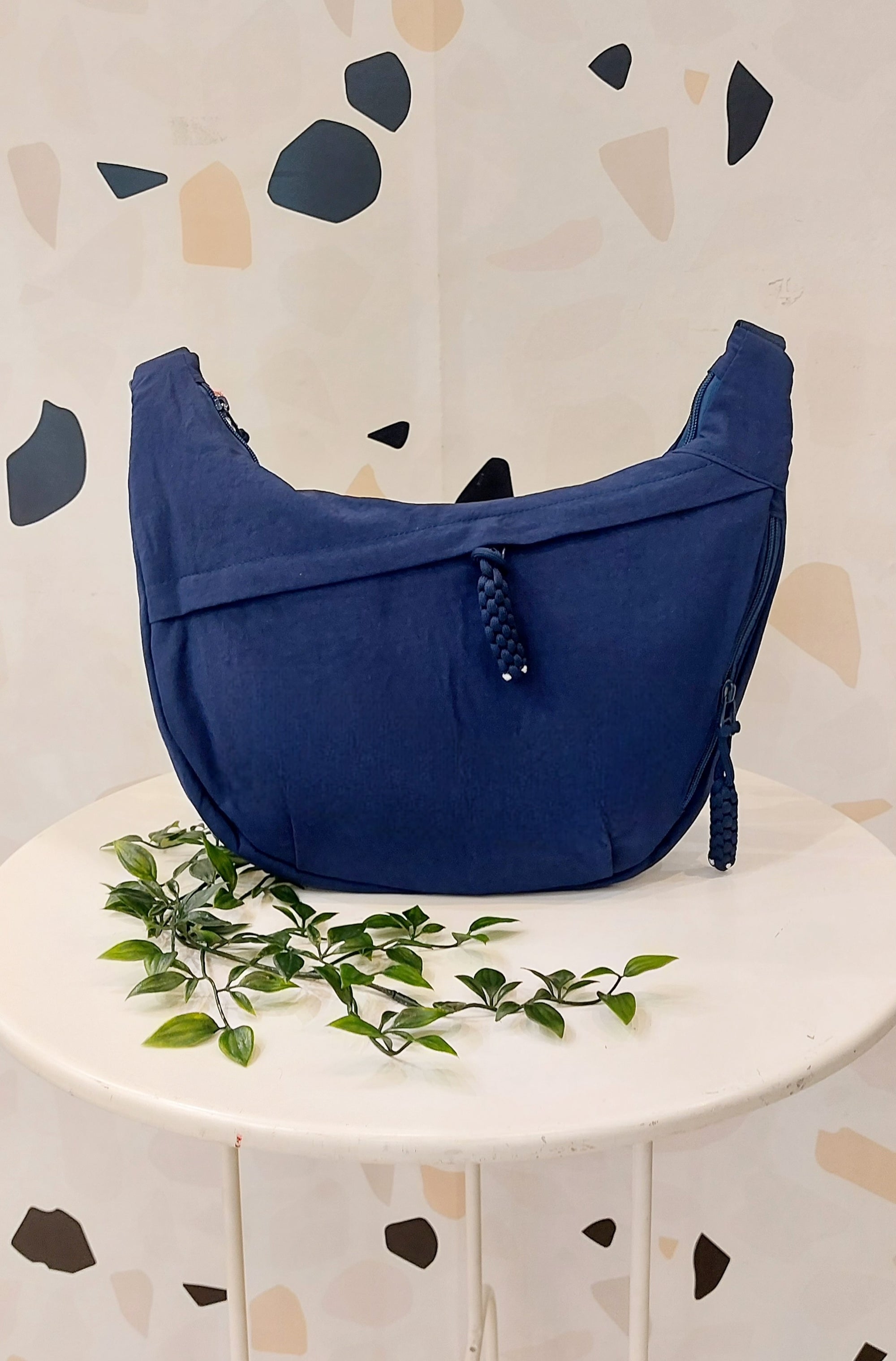 BORSA MARSUPIO BLU