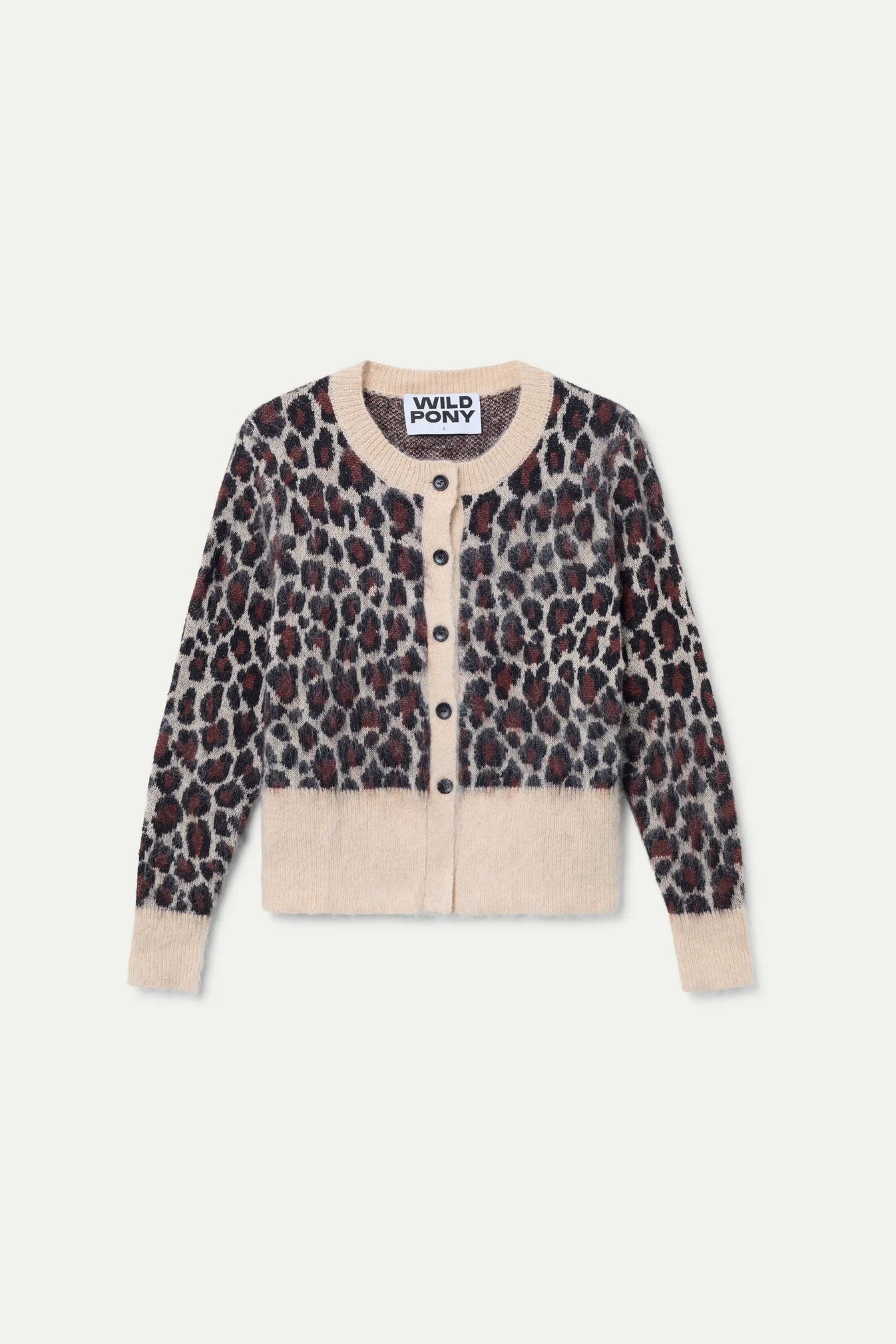 CARDIGAN MACULATO