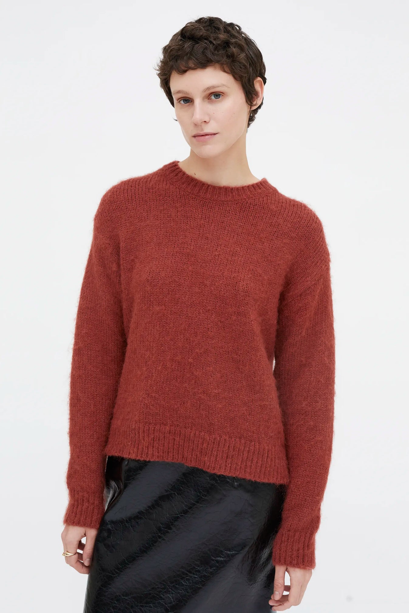 MAGLIONE MARRONE