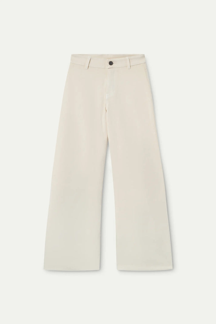 JEANS IN DENIM BIANCO