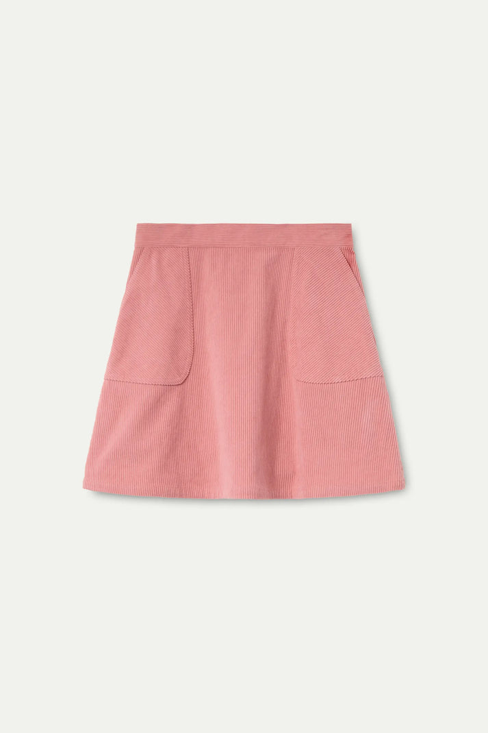 GONNA IN VELLUTO ROSA