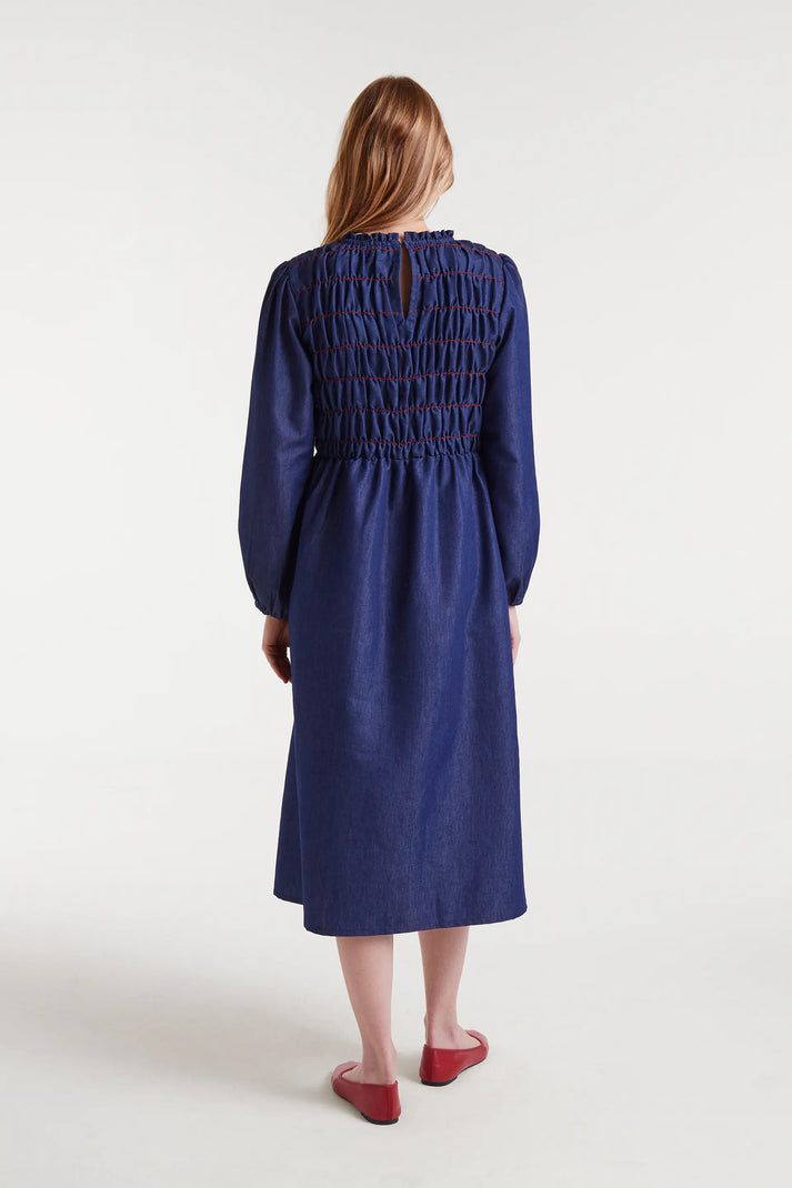 ABITO BLU IN CHAMBRAY