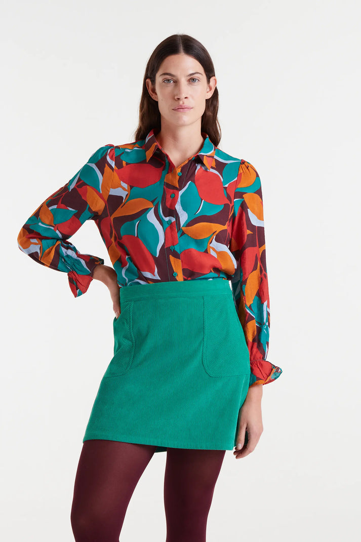 CAMICIA AUTUMN LEAVES