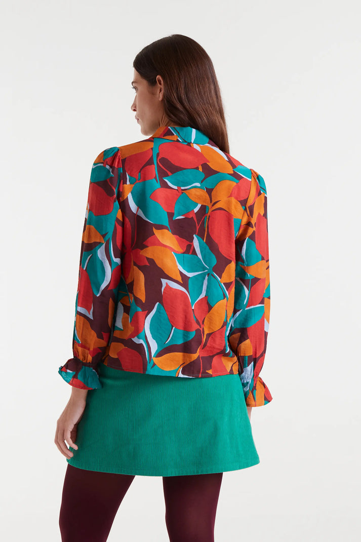 CAMICIA AUTUMN LEAVES