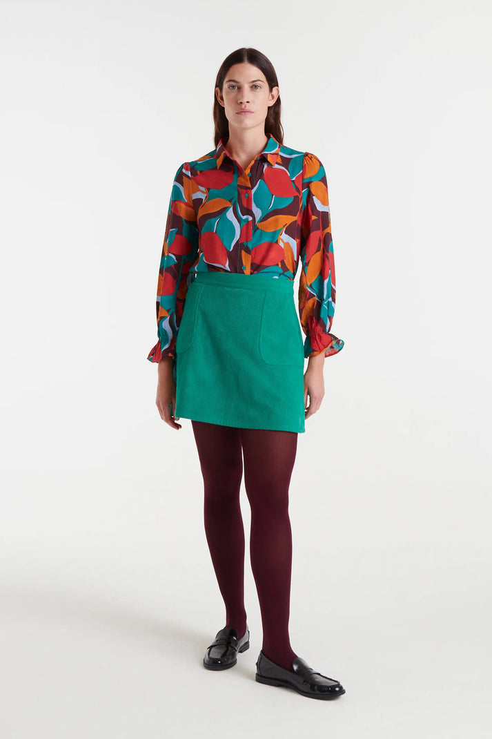 CAMICIA AUTUMN LEAVES