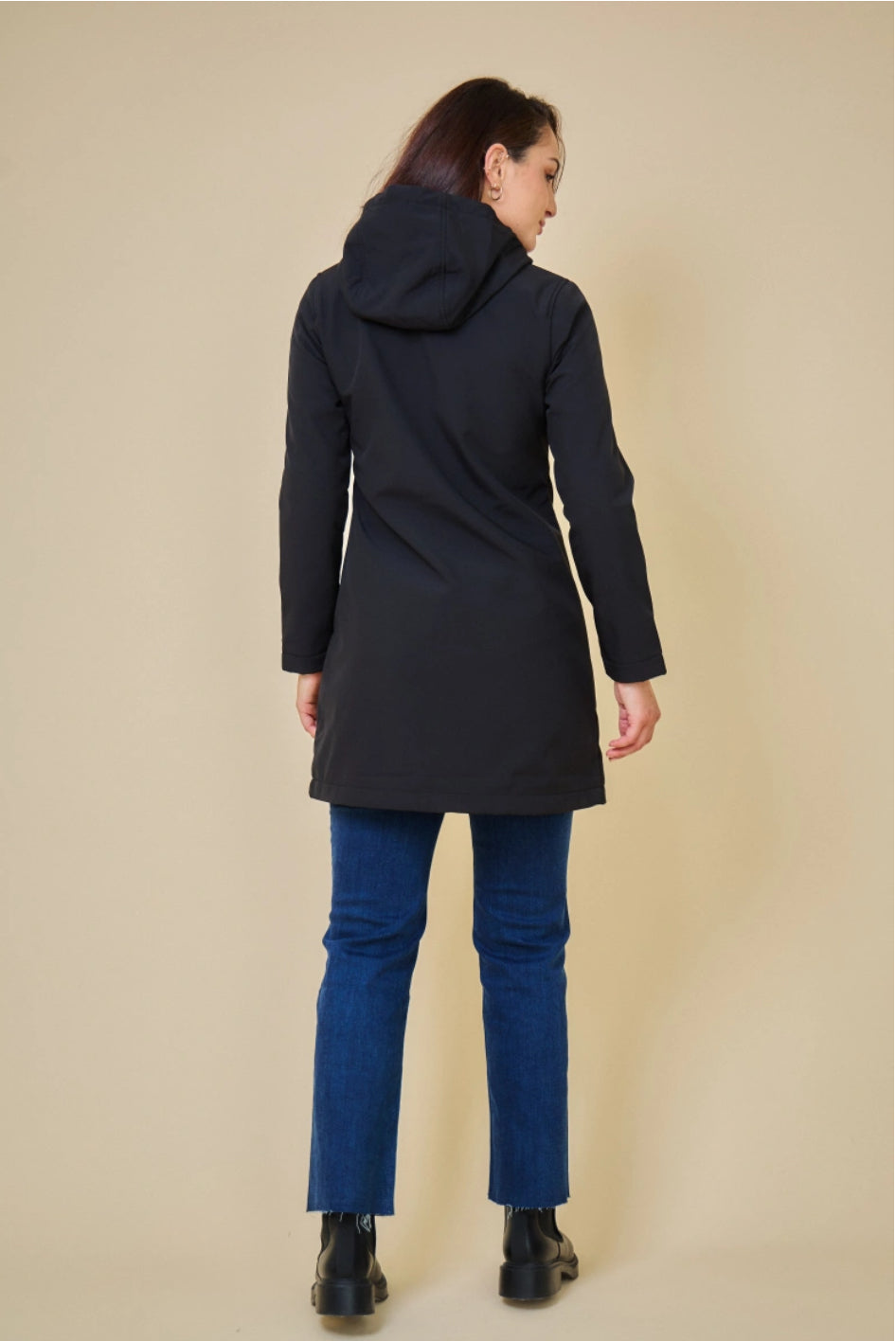 PARKA IMPERMEABILE NERO