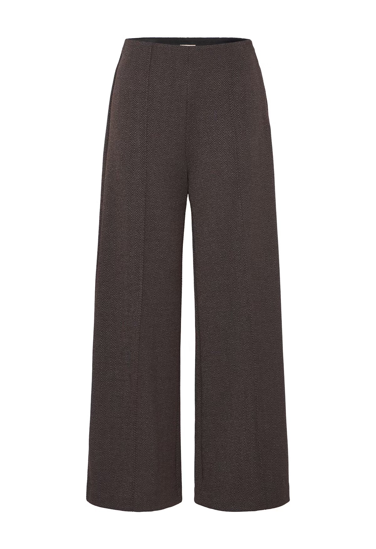 PANTALONE SPIGATO MARRONE