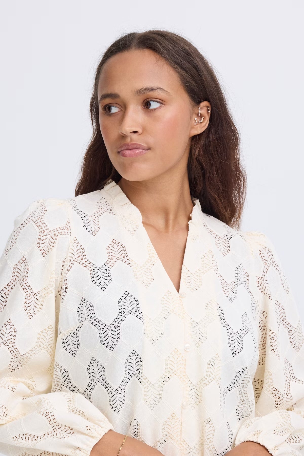 CAMICIA IN PIZZO