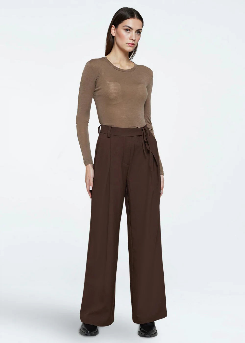 PANTALONE GUNLY MARRONE