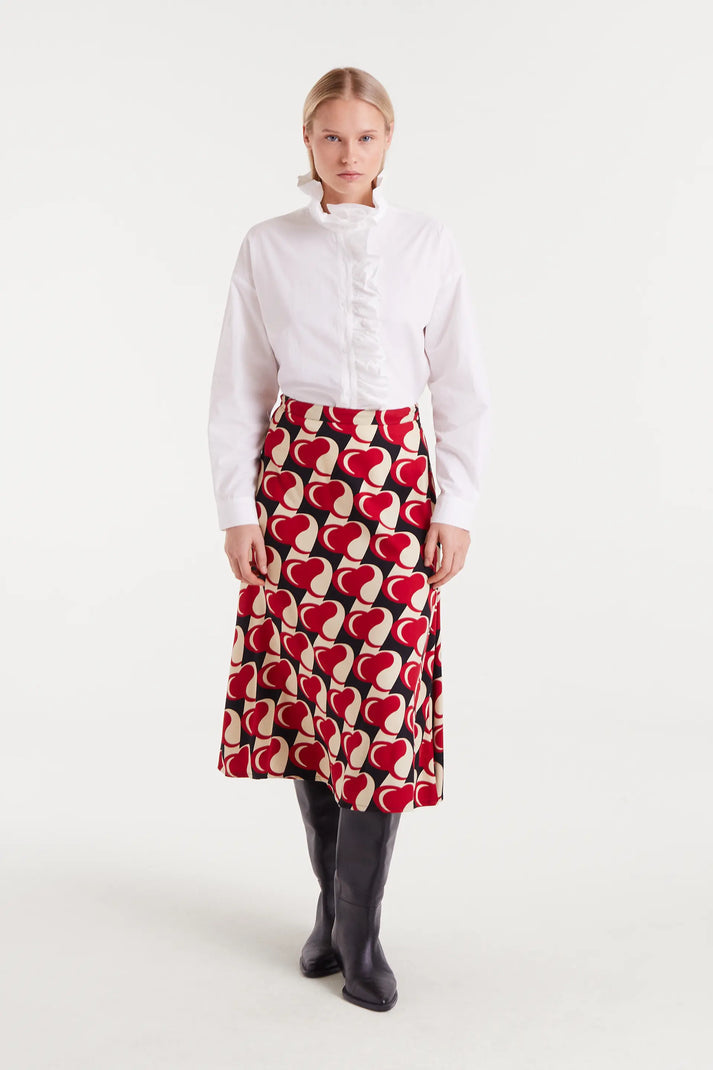 CAMICIA BIANCA CON BALZA