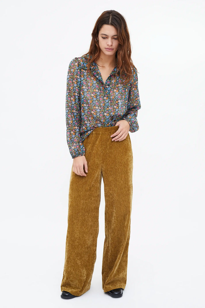 CAMICIA CON  STAMPA IN LUREX