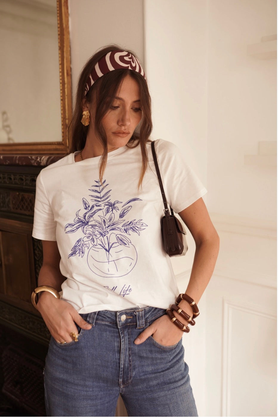 T-SHIRT STAMPA BOTANICA