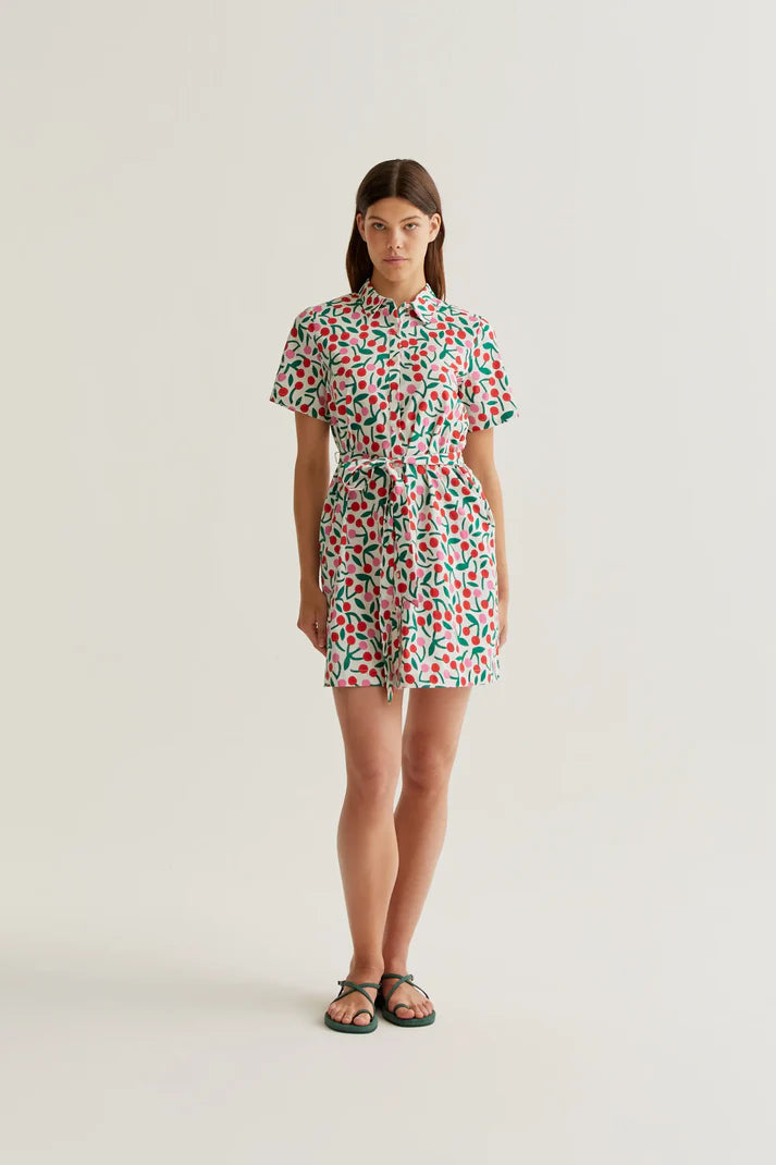 ABITO CORTO CILIEGIE