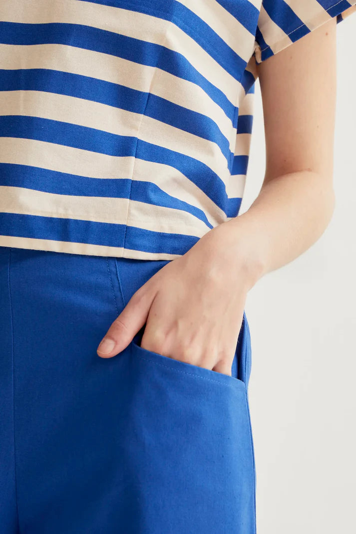 PANTALONE BLU ELETTRICO