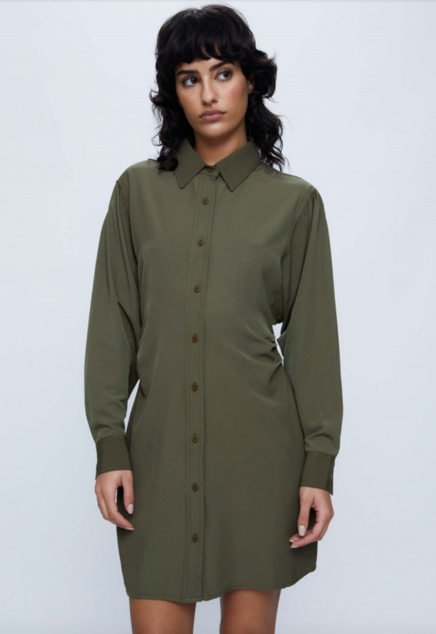 CHEMISIER CORTO VERDE