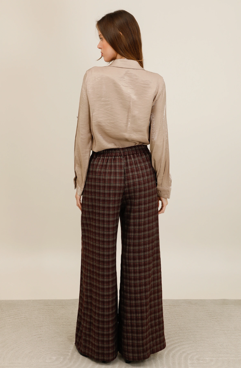 PANTALONI A QUADRI