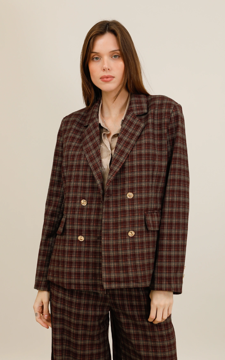 BLAZER DOPPIOPETTO IN TWEED