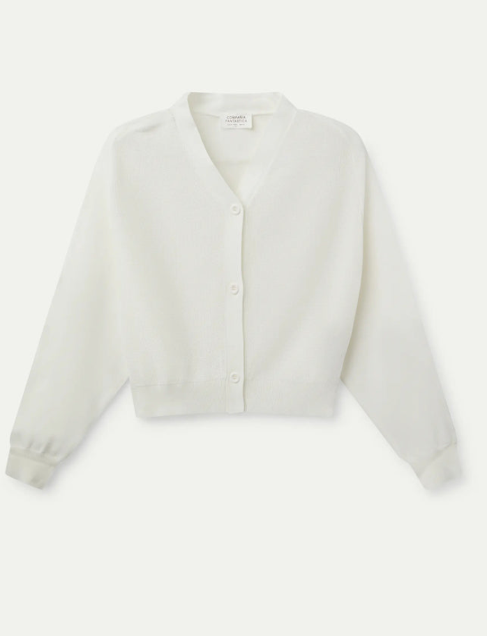 CARDIGAN BIANCO