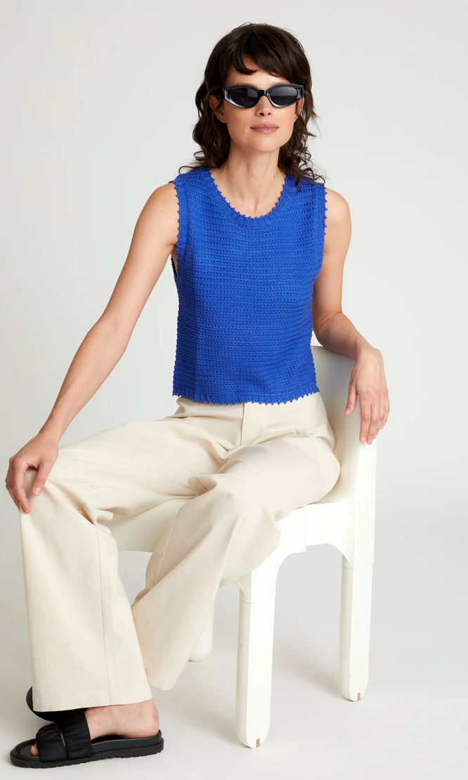 TOP CROCHET BLUETTE