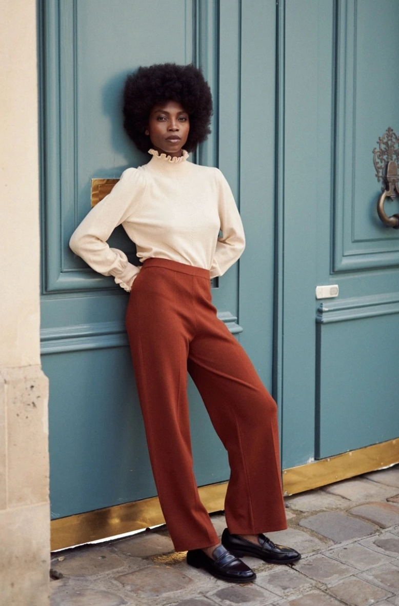 DOLCEVITA COTONE E LANA COLOR CREMA