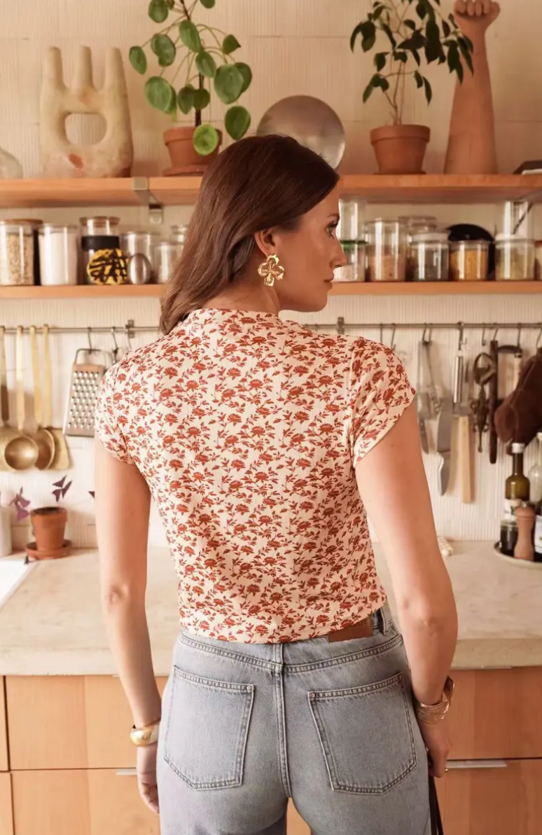 T-SHIRT A FIORI