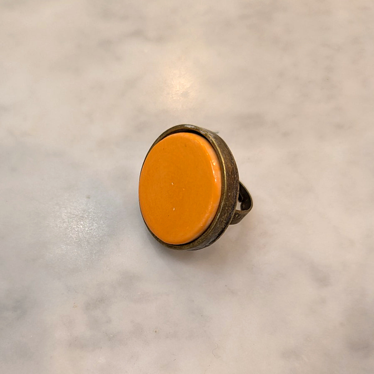 ANELLO IN CERAMICA ARTIGIANALE REGOLABILE