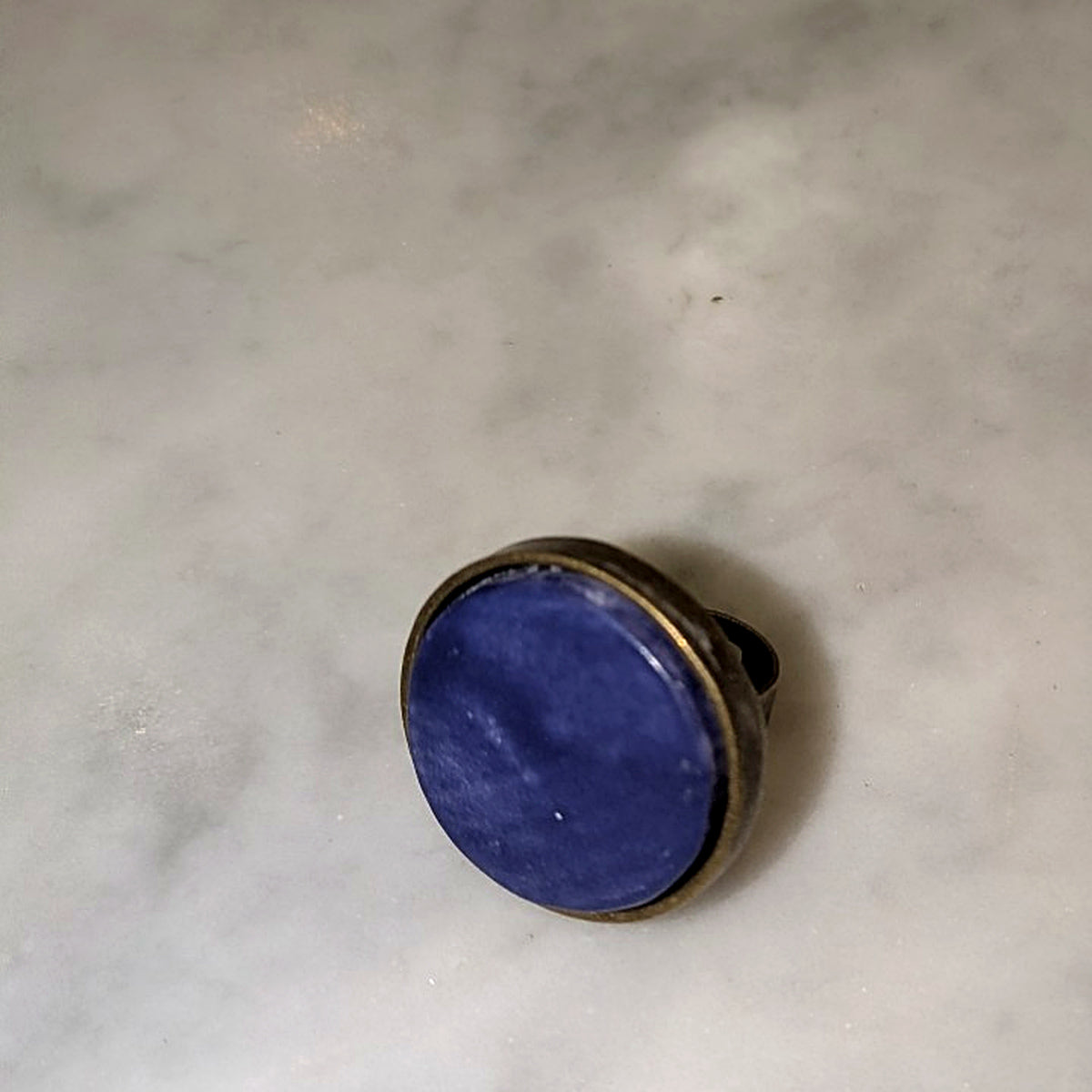 ANELLO IN CERAMICA ARTIGIANALE REGOLABILE