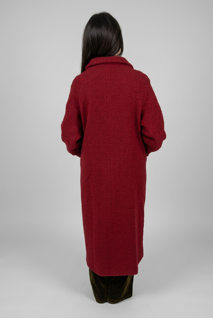 Cappotto rosso con bottoni – Compañía Fantástica
