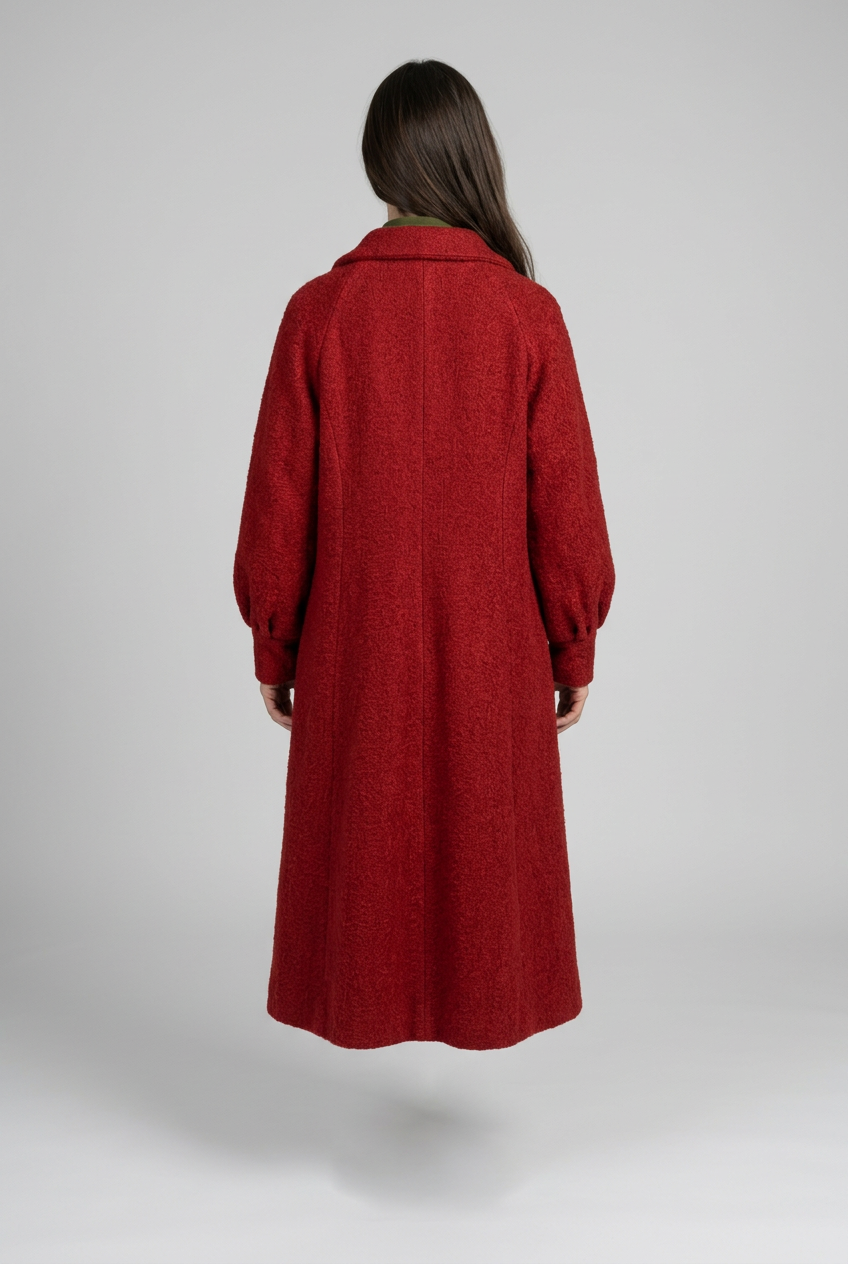 Cappotto rosso con bottoni – Compañía Fantástica