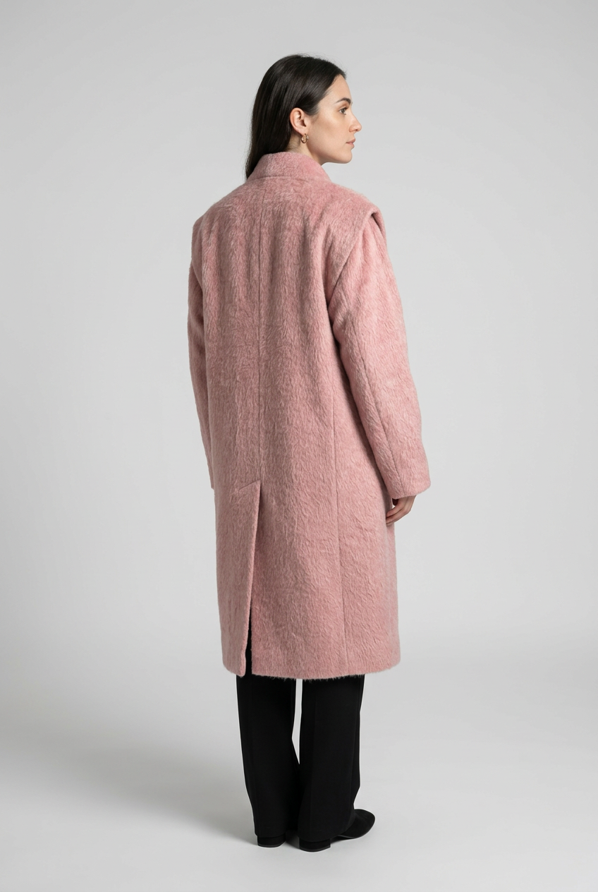Cappotto doppiopetto rosa – Wild Pony