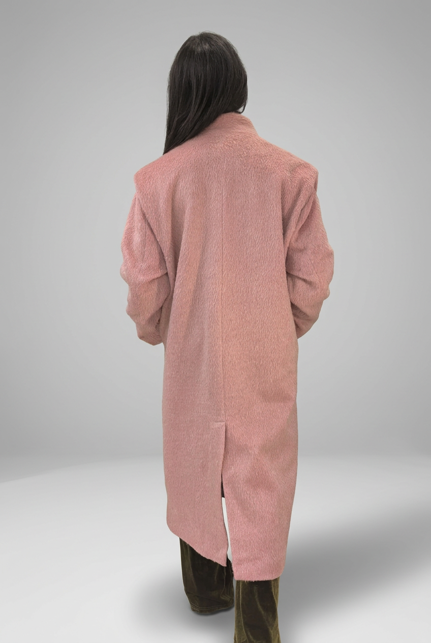 Cappotto doppiopetto rosa – Wild Pony