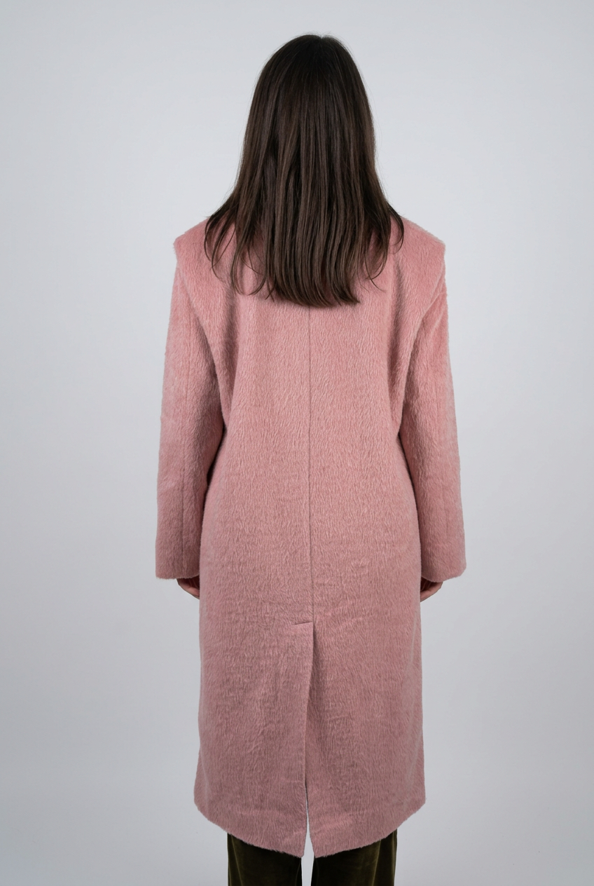Cappotto doppiopetto rosa – Wild Pony